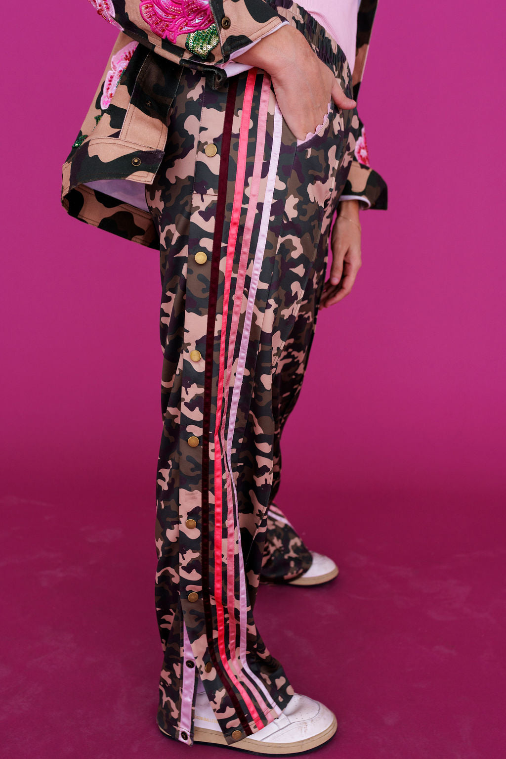Deer Camp Darling Track Pants