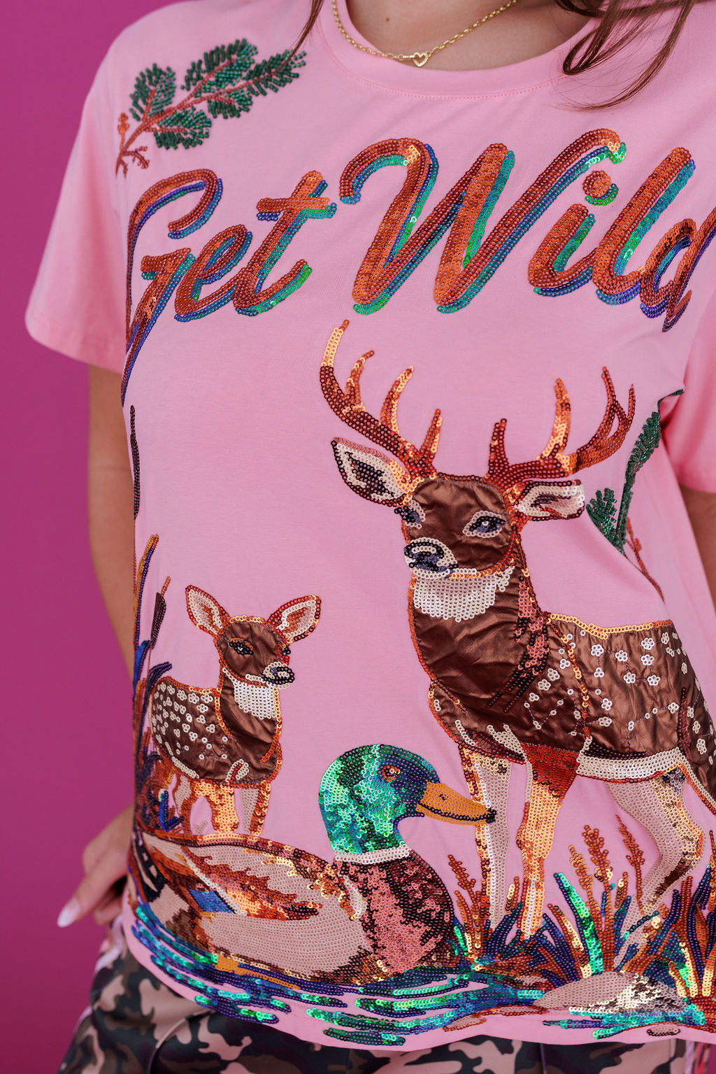 Get Wild Sparkle T-Shirt