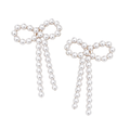 Pearl Bow Earrings